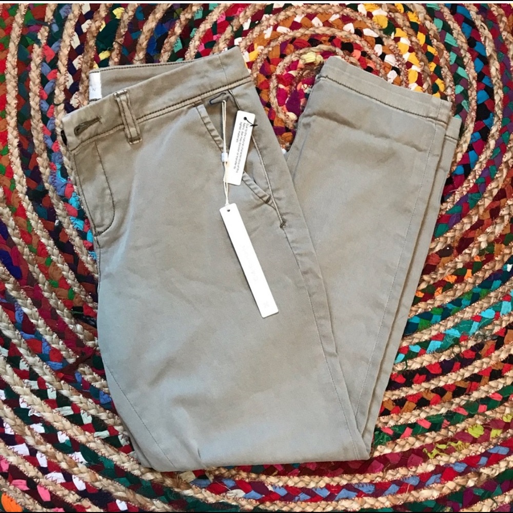 Caslon Green/Grey Pants